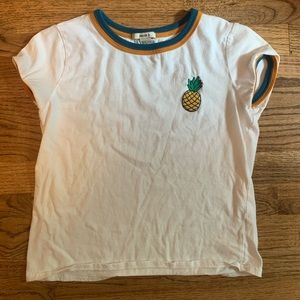 Forever 21 pineapple tee